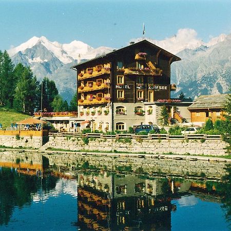 Hotel Zum See Grächen Esterno foto